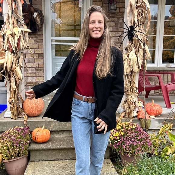 Lands’ End Wool Coat - Picture 2 of 6